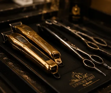 Outils de coupe et de barbe chez Luxury Coiff